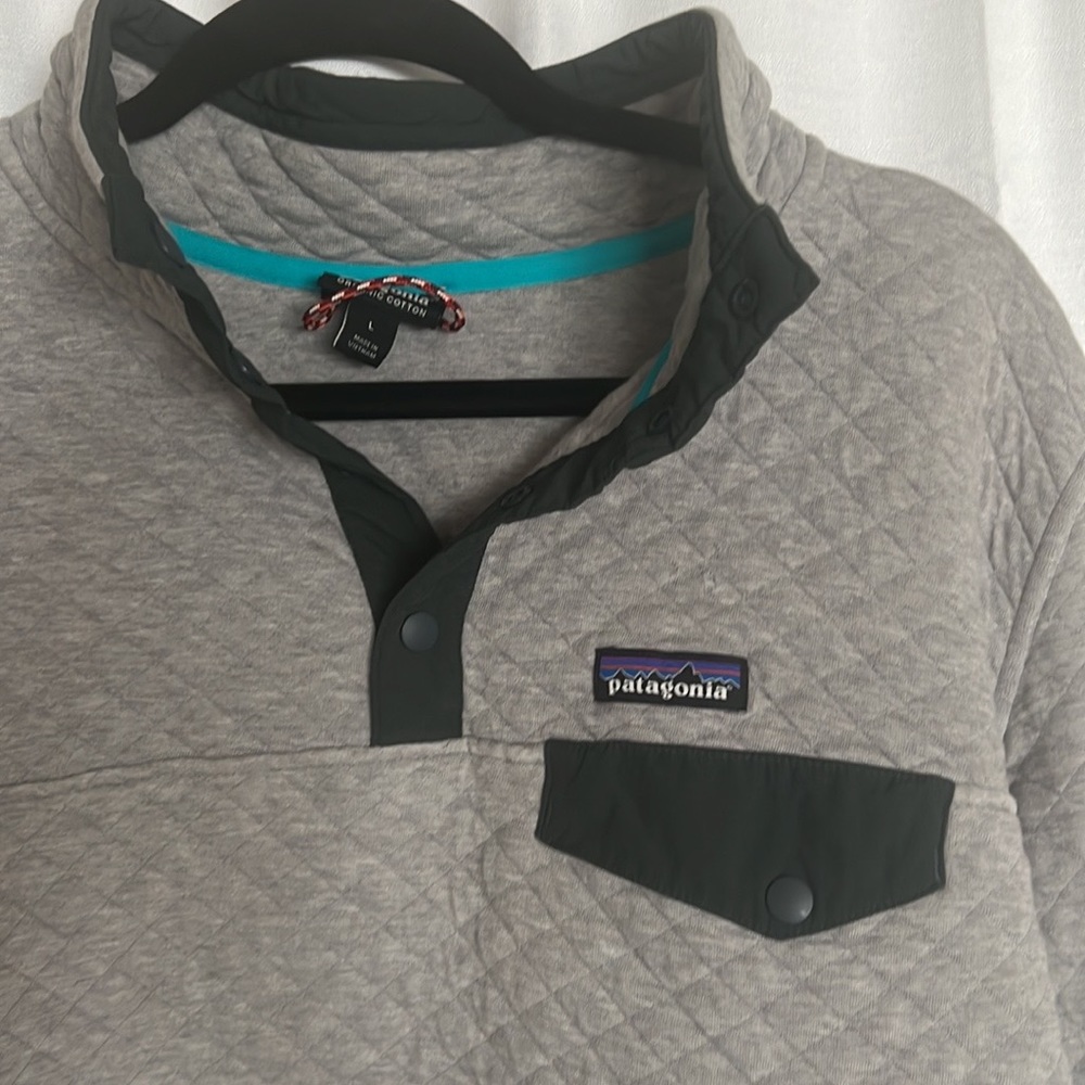 Patagonia Half Button Down.